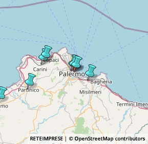 Mappa Via Argenteria, 90133 Palermo PA, Italia (25.96727)