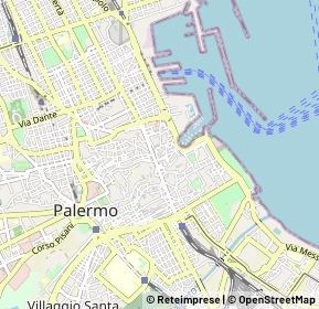 Mappa Piazza Sant'Andrea, 90133 Palermo PA, Italia (1.0165)