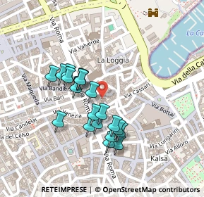 Mappa Via Argenteria, 90133 Palermo PA, Italia (0.21)