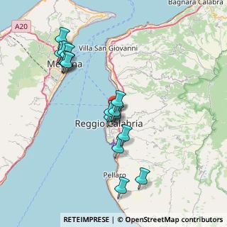 Mappa Via Benassai, 89123 Reggio di Calabria RC, Italia (8.355)