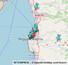 Mappa Via Benassai, 89123 Reggio di Calabria RC, Italia (2.09)