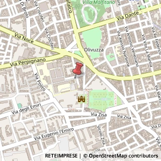 Mappa Via Paolo Gili, 4, 90138 Palermo, Palermo (Sicilia)