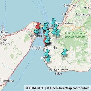 Mappa DE NAVA, 89123 Reggio di Calabria RC, Italia (9.8585)