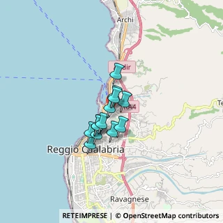 Mappa DE NAVA, 89123 Reggio di Calabria RC, Italia (1.07615)