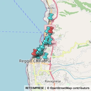 Mappa DE NAVA, 89123 Reggio di Calabria RC, Italia (1.23611)