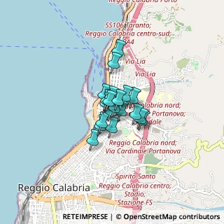 Mappa DE NAVA, 89123 Reggio di Calabria RC, Italia (0.436)