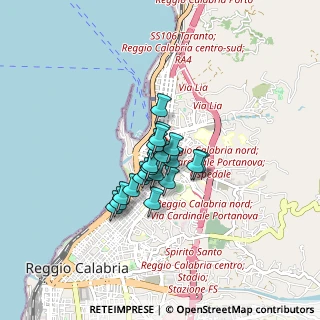 Mappa DE NAVA, 89123 Reggio di Calabria RC, Italia (0.534)