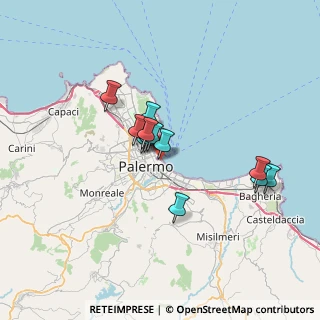 Mappa Foro Italico Umberto I, 90133 Palermo PA, Italia (5.56231)