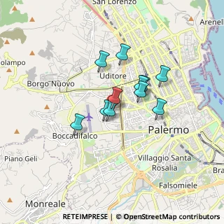 Mappa Via Salso, 90135 Palermo PA, Italia (1.34455)