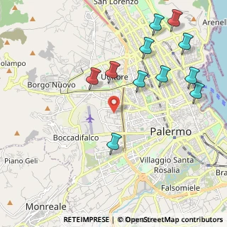 Mappa Via Salso, 90135 Palermo PA, Italia (2.63)