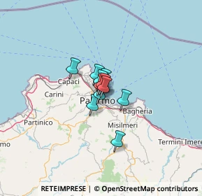 Mappa 90133 Palermo PA, Italia (5.69545)