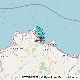 Mappa 90133 Palermo PA, Italia (46.49625)