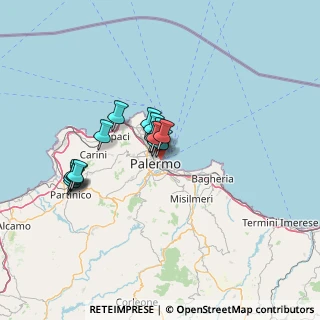Mappa 90133 Palermo PA, Italia (11.16)