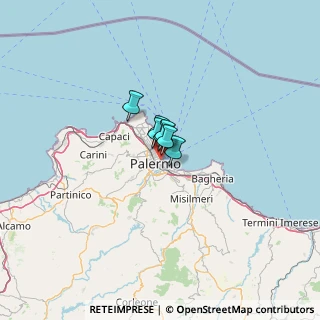 Mappa 90133 Palermo PA, Italia (12.11875)
