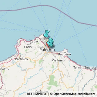 Mappa 90133 Palermo PA, Italia (48.73444)