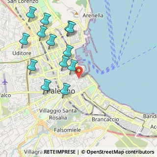 Mappa 90133 Palermo PA, Italia (2.57)