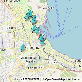 Mappa 90133 Palermo PA, Italia (1.94)
