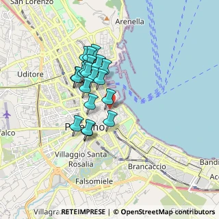 Mappa 90133 Palermo PA, Italia (1.5535)