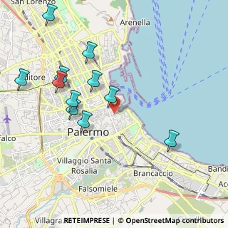 Mappa 90133 Palermo PA, Italia (2.39182)