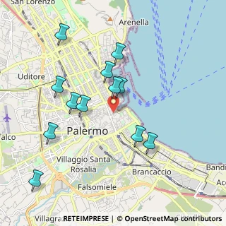 Mappa 90133 Palermo PA, Italia (2.16917)