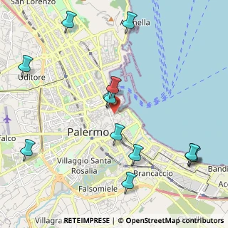 Mappa 90133 Palermo PA, Italia (2.76077)