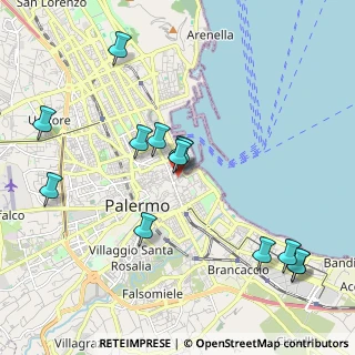 Mappa 90133 Palermo PA, Italia (2.42077)