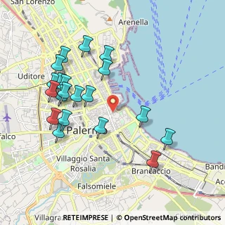 Mappa 90133 Palermo PA, Italia (2.2985)