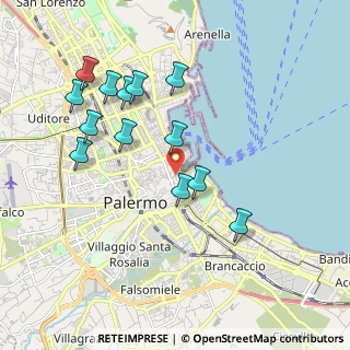 Mappa 90133 Palermo PA, Italia (2.15231)