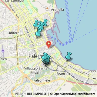 Mappa 90133 Palermo PA, Italia (1.83533)