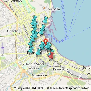 Mappa 90133 Palermo PA, Italia (1.477)
