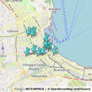 Mappa 90133 Palermo PA, Italia (1.27917)