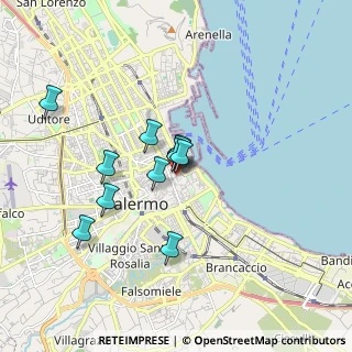 Mappa 90133 Palermo PA, Italia (1.49727)