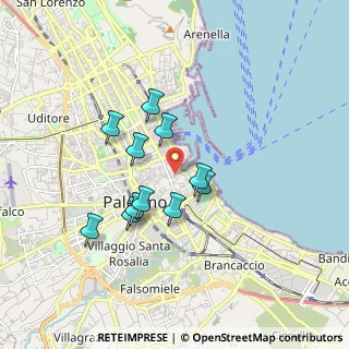 Mappa 90133 Palermo PA, Italia (1.61909)