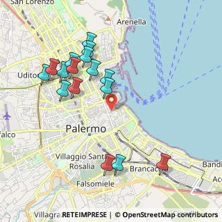 Mappa 90133 Palermo PA, Italia (2.30563)