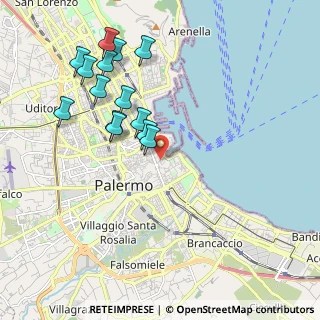 Mappa 90133 Palermo PA, Italia (2.27929)