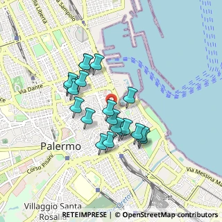 Mappa 90133 Palermo PA, Italia (0.7975)