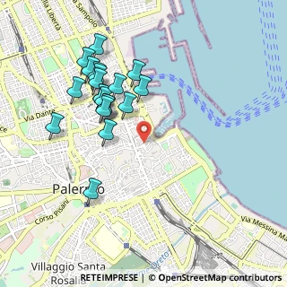 Mappa 90133 Palermo PA, Italia (1.067)