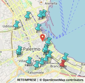 Mappa 90133 Palermo PA, Italia (2.33471)