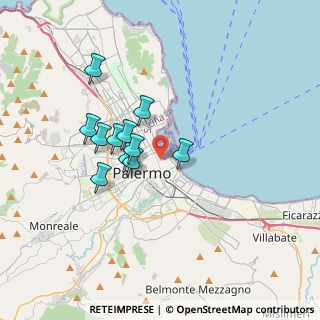 Mappa 90133 Palermo PA, Italia (3.11818)
