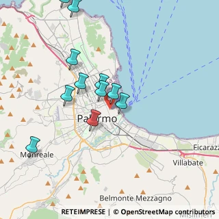 Mappa 90133 Palermo PA, Italia (4.12455)