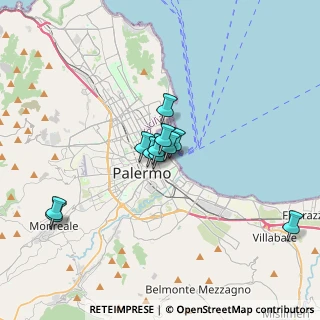 Mappa 90133 Palermo PA, Italia (2.84909)