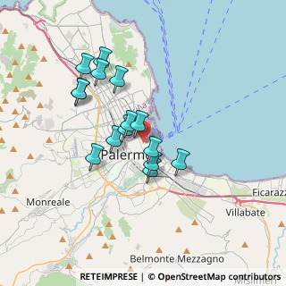 Mappa 90133 Palermo PA, Italia (3.33467)