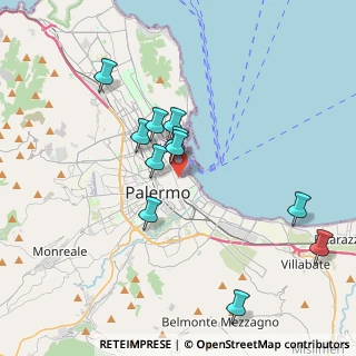Mappa 90133 Palermo PA, Italia (4.00273)