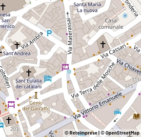 Mappa 90133 Palermo PA, Italia (0.08333)