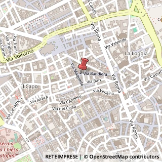 Mappa Via Bandiera, 84, 90133 Palermo, Palermo (Sicilia)