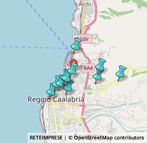 Mappa 89123 Reggio di Calabria RC, Italia (1.45636)