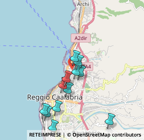 Mappa 89123 Reggio di Calabria RC, Italia (2.035)