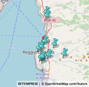 Mappa 89123 Reggio di Calabria RC, Italia (3.15)