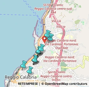 Mappa 89123 Reggio di Calabria RC, Italia (0.91909)