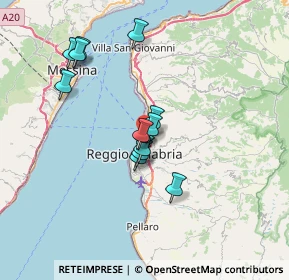 Mappa 89123 Reggio di Calabria RC, Italia (6.30231)